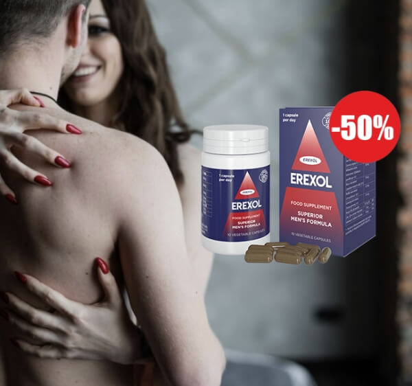 Erexol капсули България - Мнения, цена, ефекти