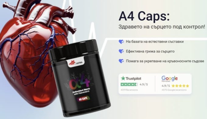 A4 Caps капсули България - Мнения, цена, ефекти